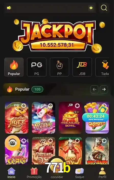 Promoções Especiais no 771b App